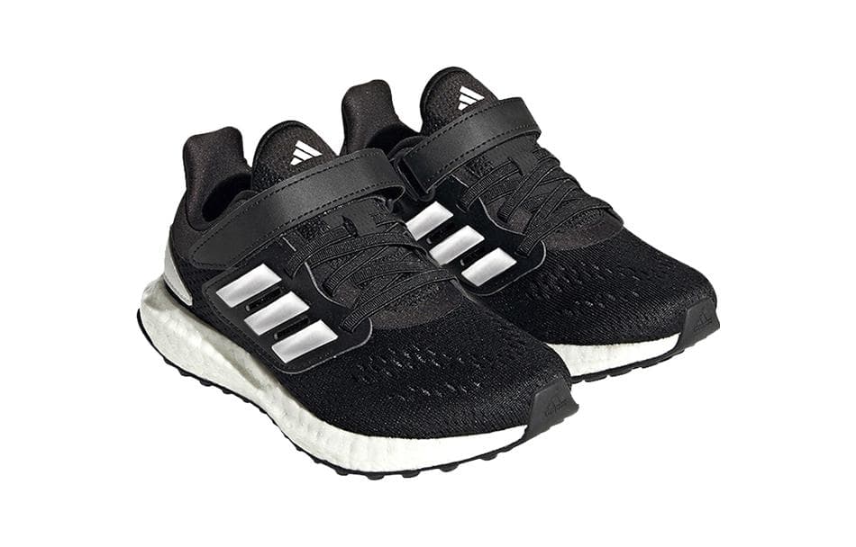 Кроссовки Adidas Pureboost 22 Амортизация Низкий Верх Детская Беговая Обувь Черный Детский - изображение 3
