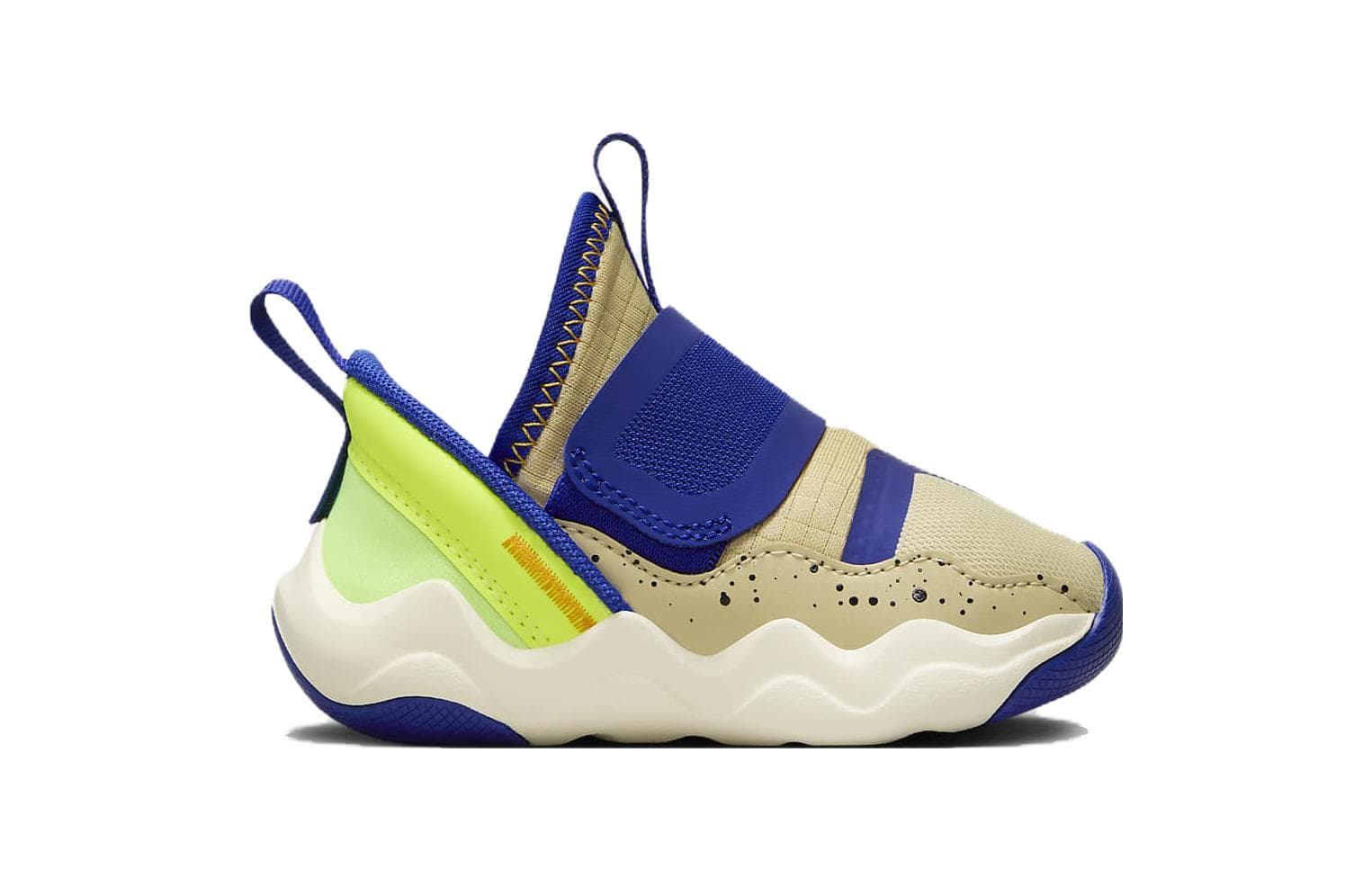 Кроссовки Jordan 23 7 SE TD Амортизация Поддержка Низкий Верх Обувь для Малышей Коричневый Синий Зеленый Для Младенцев и Малышей - изображение 2