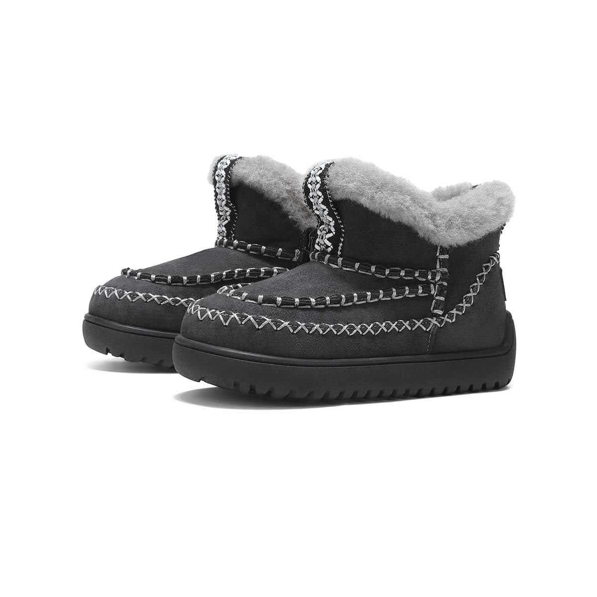 lee С флисовой подкладкой Подкладка Удобный Fashion Versatile Trendy Активный отдых Студенты Кампус High Топ Сноубутсы - изображение 2