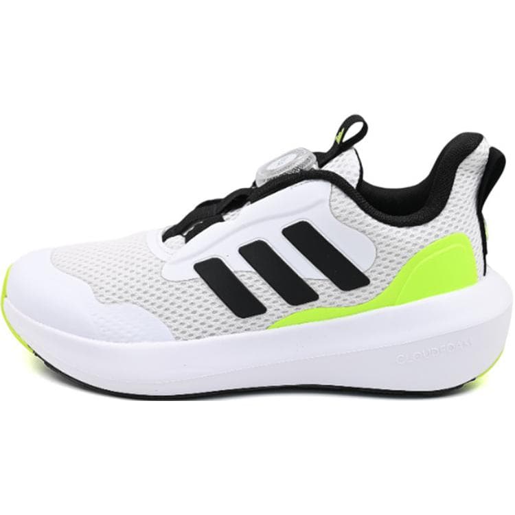 Кроссовки Adidas Противоскользящие Износостойкие Низкие Детские Беговые Кроссовки Белые Малыш - изображение 1