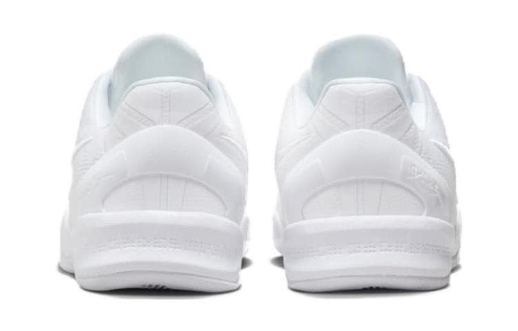 Кроссовки для баскетбола Nike Kobe 8 Protro 'Halo' Kobe 8 ZK8 Кожа Низкие Баскетбольные Кроссовки Чисто Белые Унисекс - изображение 5