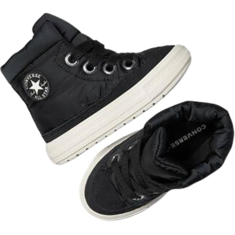 Converse Chuck TAYLOR All Star Водонепроницаемые и Теплые Детские Ботинки Черные - изображение 5
