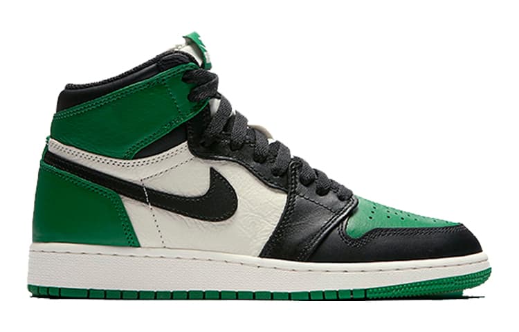 Кроссовки для баскетбола Jordan Air Jordan 1 Retro High Pine Green GS - изображение 6