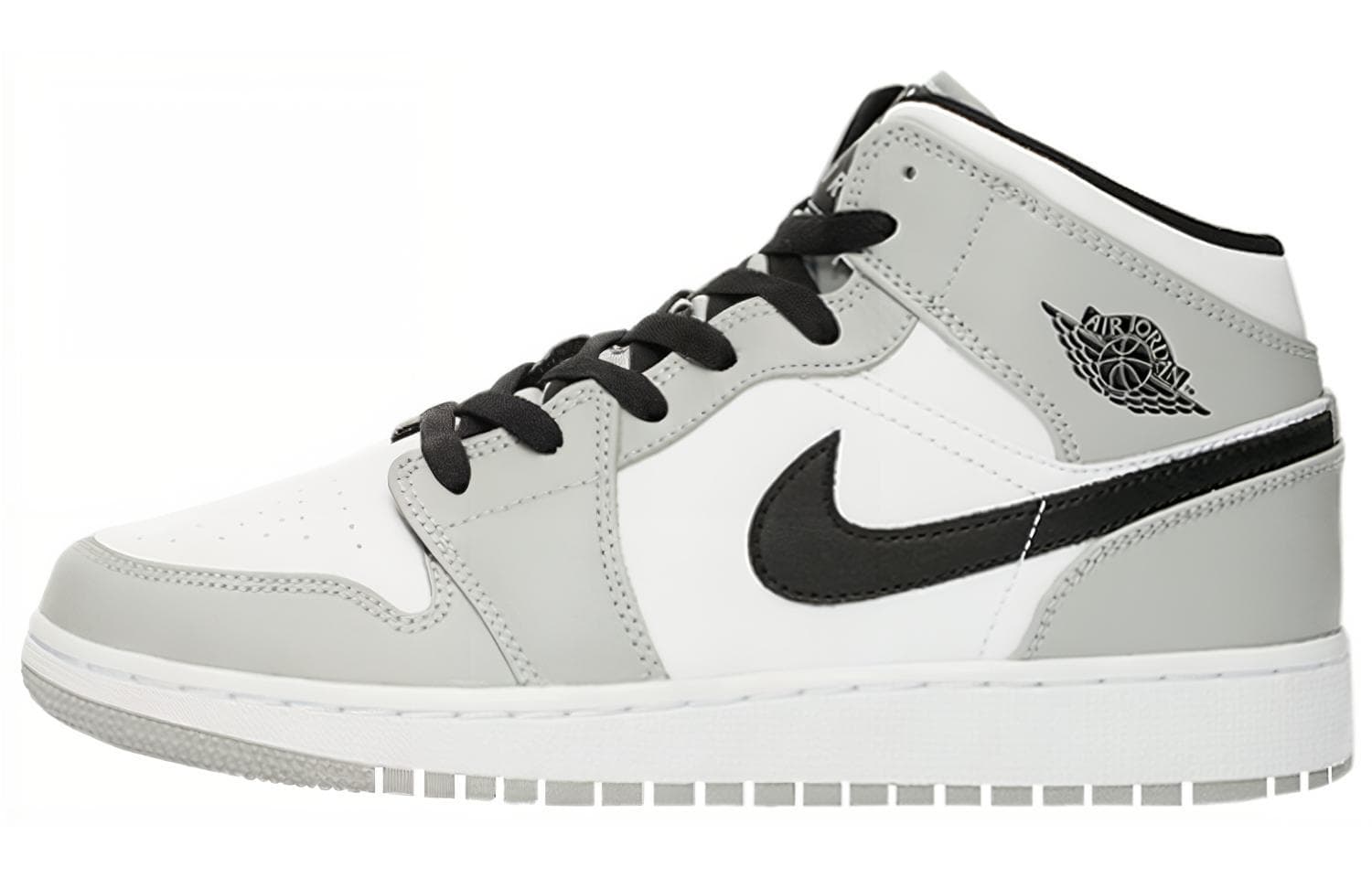 Кроссовки для баскетбола Jordan Air Jordan 1 Mid "LT Smoke Gray"Dior GS - изображение 7