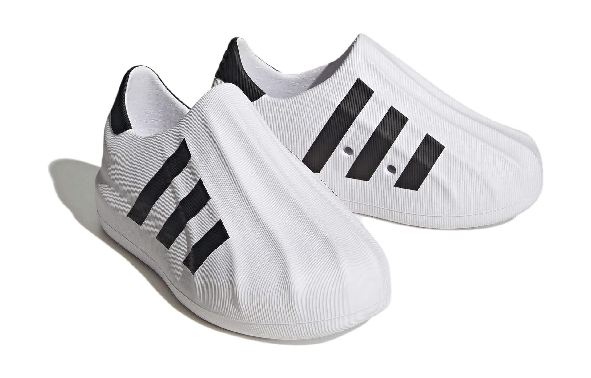 Кроссовки Adidas Originals AdiFOM Superstar Удобные Низкие Детские Лайфстайл Кроссовки Белые - изображение 3