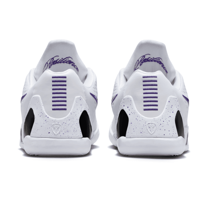 Кроссовки для баскетбола NIKE Kobe 9 Low Топ Баскетбольные кроссовки Белый Детский - изображение 4