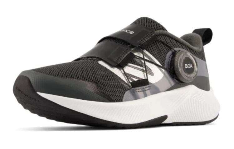 Кроссовки New Balance DynaSoft Reveal V4 BOA Low Топ Детские беговые кроссовки Черный Серебряный Детский - изображение 3