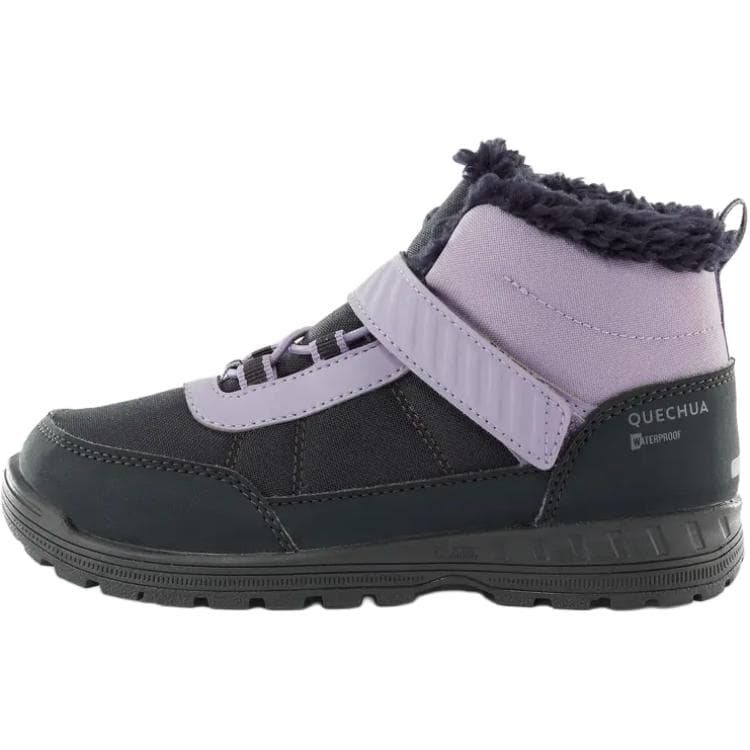 DECATHLON SH100 Противоскользящие Устойчивые к износу Детские ботинки Серый Фиолетовый - изображение 1