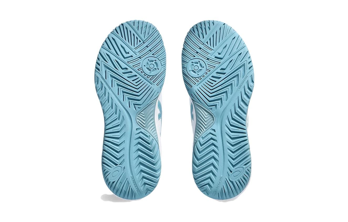 Кроссовки Asics Gel Dedicate 8 Спортивная Низкопрофильная Беговая Обувь Синие Белые Детские - изображение 7