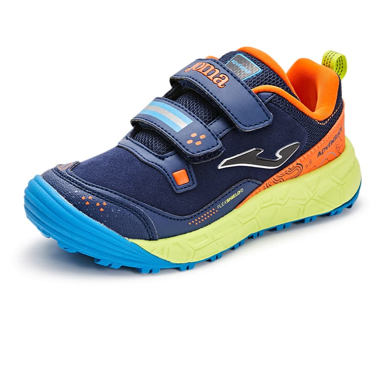 Кроссовки Joma Марля Амортизация Дышащий Отскок Низкие Кроссовки для Бега Темно-Синие Детские - изображение 3