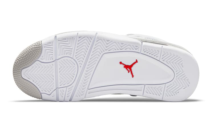 Кроссовки для баскетбола Jordan Air Jordan 4 Retro "Tech White" GS - изображение 10
