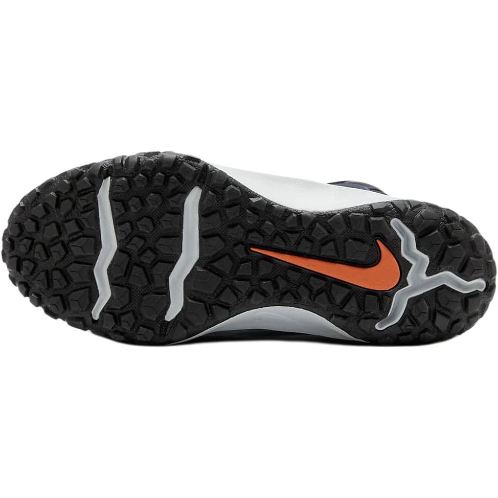 Кроссовки для баскетбола Nike Terrascout Противоскользящие Устойчивые к износу MID Топ Детские Баскетбольные Кроссовки Синие Серые Малыш - изображение 6