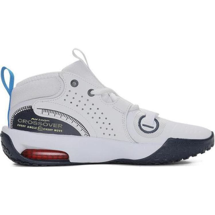 Кроссовки для баскетбола Nike Air Zoom CROSSOVER 2 MID Топ Баскетбольные кроссовки Белый Детский - изображение 2