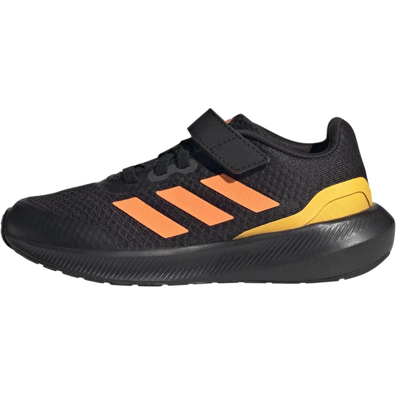 Кроссовки Adidas Runfalcon 3,0 Удобные противоскользящие устойчивые к истиранию низкие детские беговые кроссовки черные детские - изображение 1