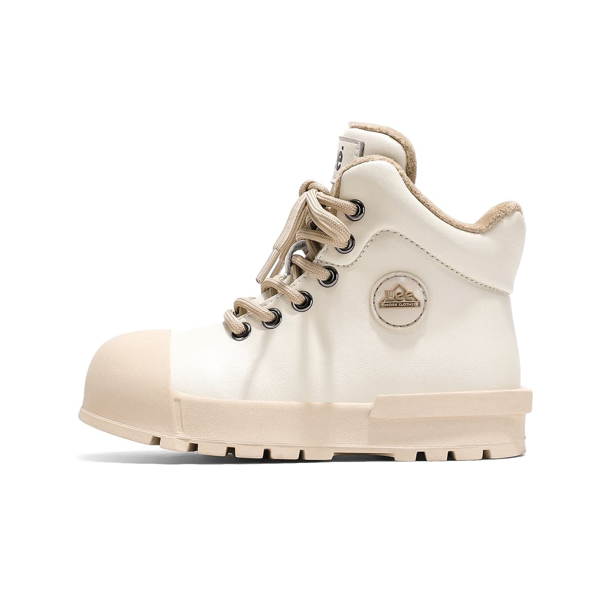 Кроссовки lee Minimalist Style Versatile С флисовой подкладкой Подкладка High Топ Kids Lifestyle Shoes Детский - изображение 1