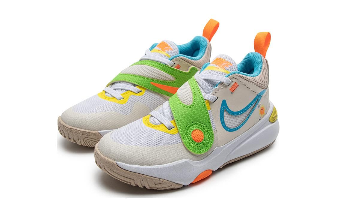 Кроссовки Nike Team Hustle D 11 Удобные противоскользящие и устойчивые к истиранию детские повседневные кроссовки с верхом MID - изображение 3
