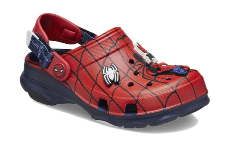 Сандалии Crocs All Terrain Clog Противоскользящие Устойчивые к истиранию Детские Сандалии Красный Черный - изображение 2