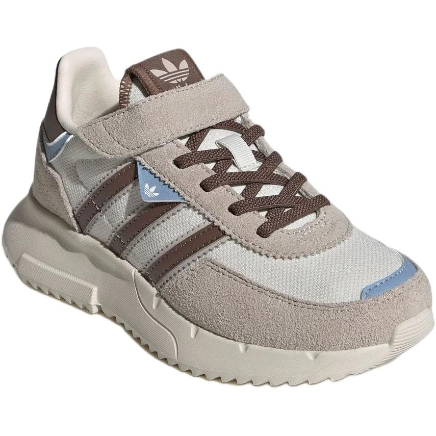 Кроссовки Adidas Originals Retropy F2 Low Топ Kids Lifestyle Shoes Коричневый Детский - изображение 3