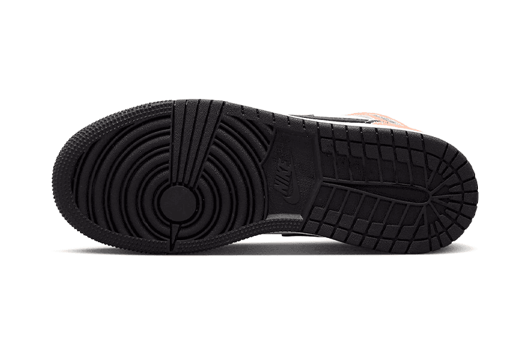 Кроссовки для баскетбола Jordan Air Jordan 1 Mid "Orange Suede GS - изображение 6