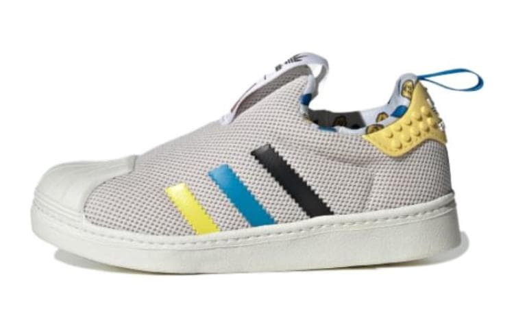 Кроссовки Adidas Originals x LEGO SUPERSTAR 360 Удобный противоскользящий и устойчивый к истиранию низкий топ - изображение 1