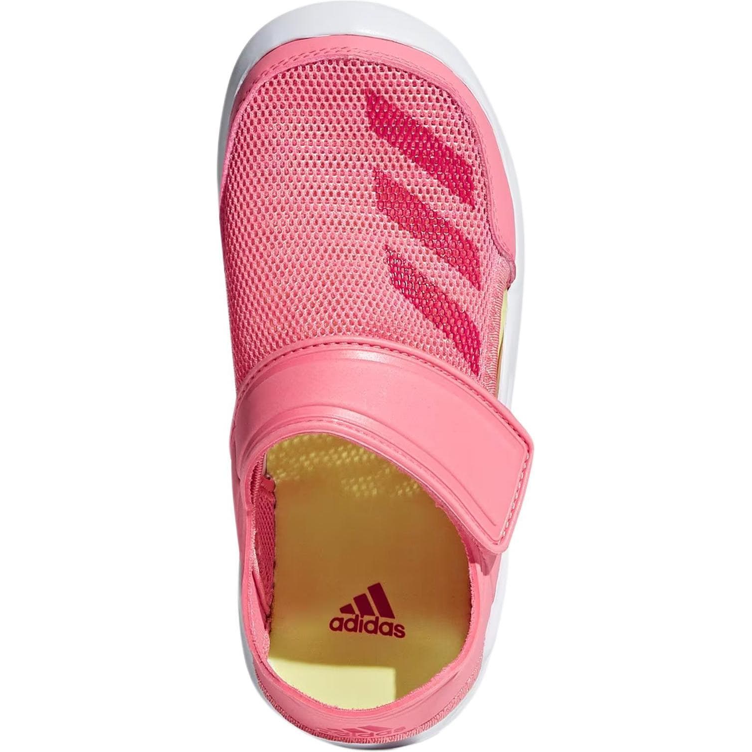 Сандалии Adidas Fortaswim Синтетическая кожа Низкие сандалии для детей Розовые для детей в возрасте 3-7 лет - изображение 5
