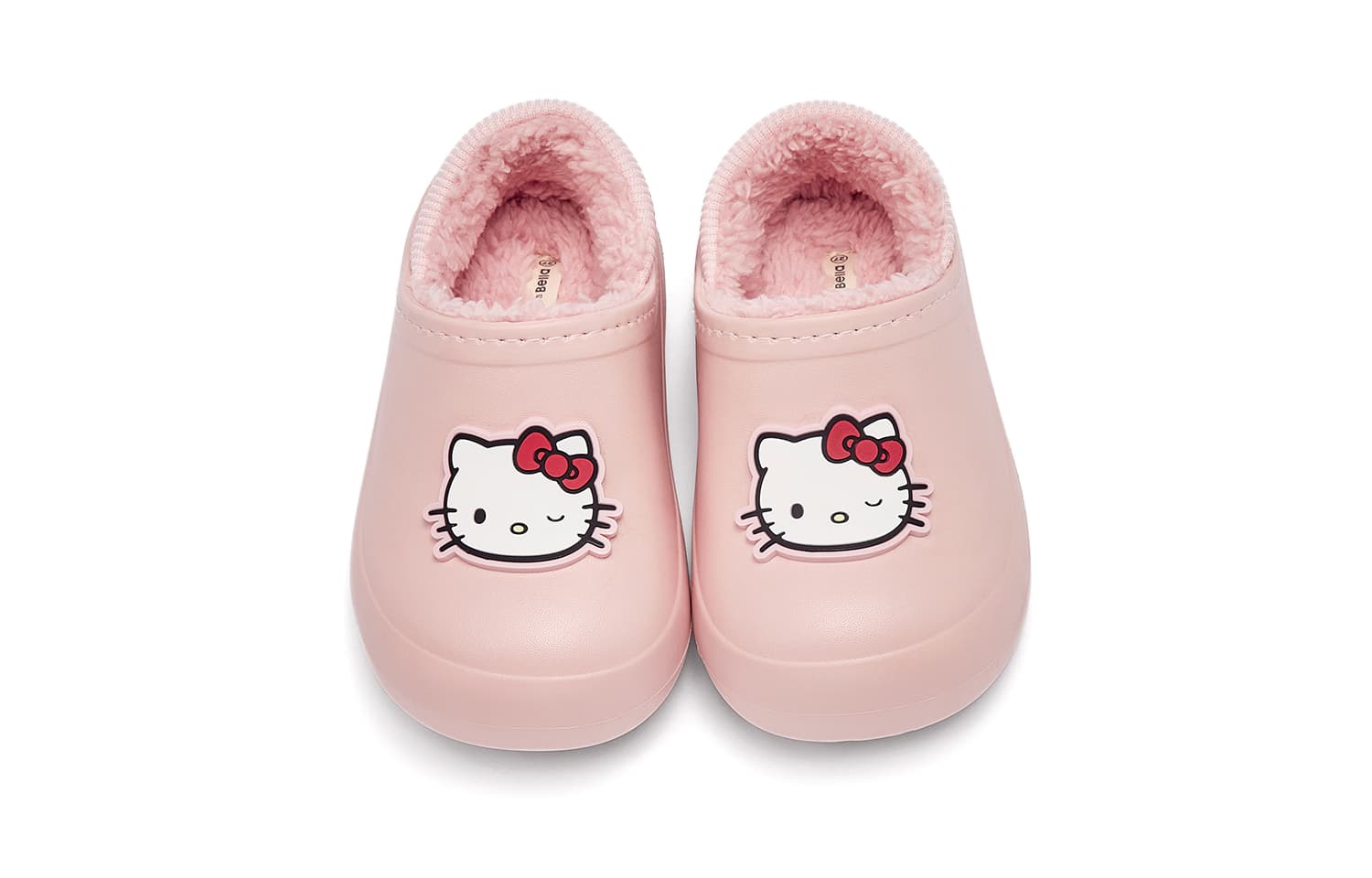 DAVE&BELLA x Sanrio Куроми коллаборация Детские утепленные противоскользящие шлепанцы с мультяшным декором - изображение 3