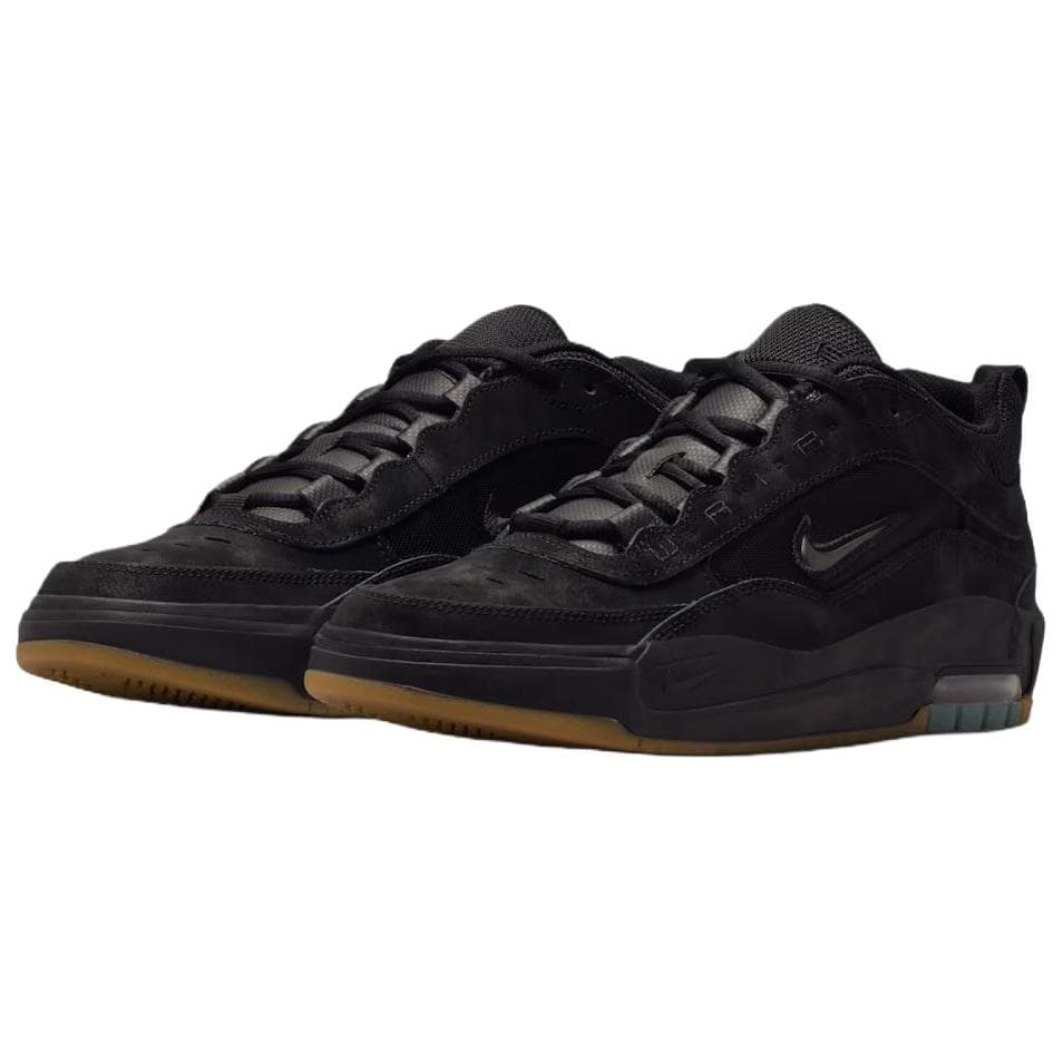 Кроссовки Nike Air Max Ishod Устойчивая к истиранию Скейтборд Обувь Мужская Черная - изображение 3
