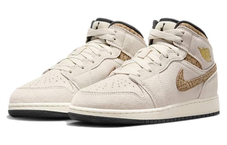 Кроссовки для баскетбола Jordan Air Jordan 1 Mid SE GS - изображение 3