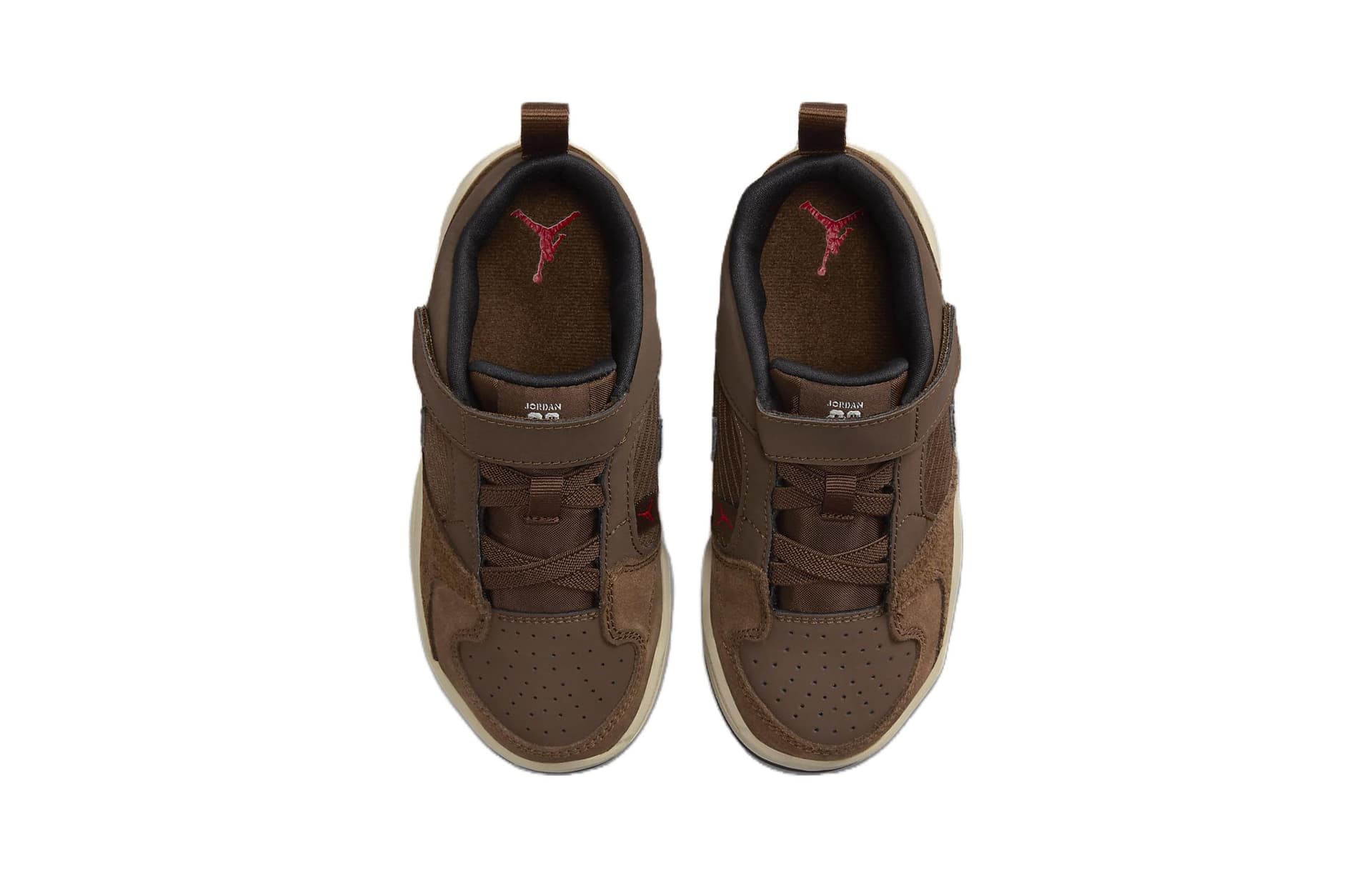 Кроссовки Jordan Air Jordan 1 Anti KICK Low Топ KIDS Lifestyle Shoes Коричневый Детские Возраст 3-7 лет - изображение 4