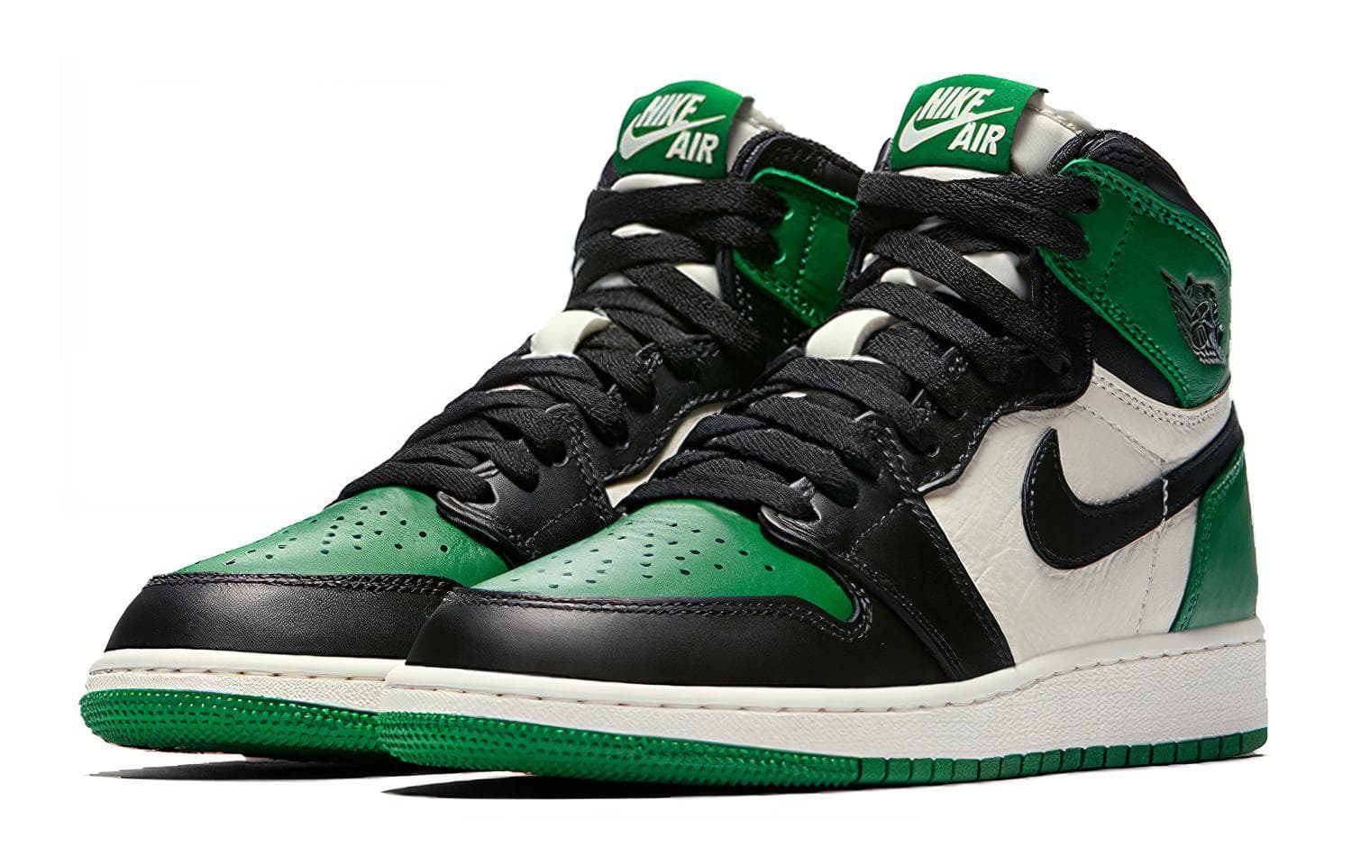 Кроссовки для баскетбола Jordan Air Jordan 1 Retro High Pine Green GS - изображение 7