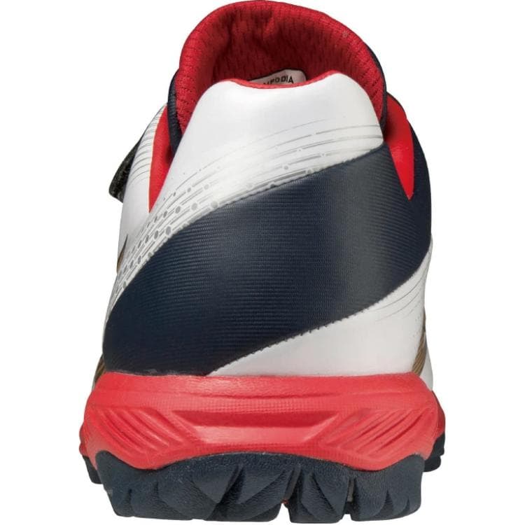 Mizuno Противоскользящие Износостойкие Низкие Детские Кроссовки для Тренировок Белый Синий Красный - изображение 4