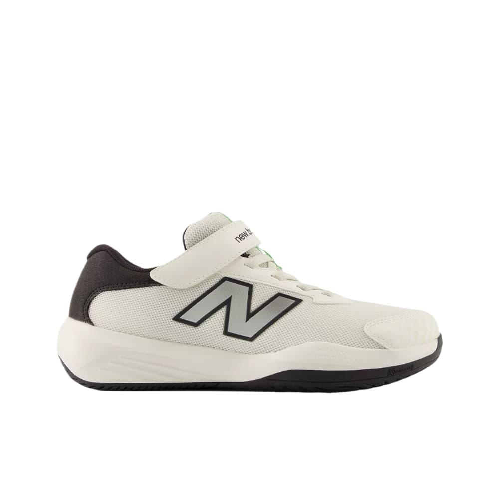 New Balance NB 996 Сетчатая ткань Устойчивая к истиранию Дышащая Детская спортивная обувь Белый Черный Детская - изображение 2