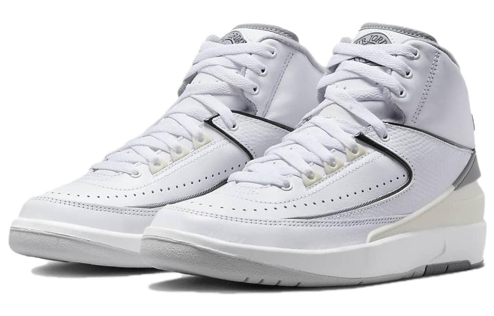 Кроссовки для баскетбола Jordan Air Jordan 2 Retro "Cement Grey" GS - изображение 3