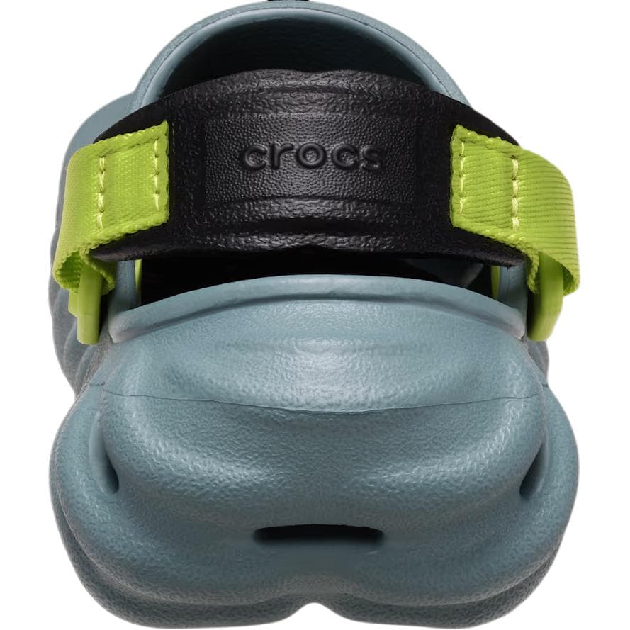 Crocs Echo Clog Kids Сабо Резиновые Дышащие Поддерживающие Детские Синие Зеленые Черные - изображение 4