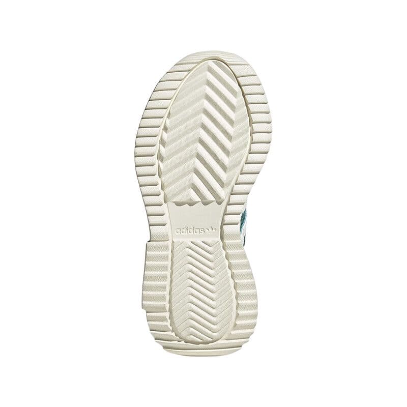 Кроссовки Adidas Originals Retropy F2 Low Топ Kids Lifestyle Shoes Зелено-бежевый Детский - изображение 6