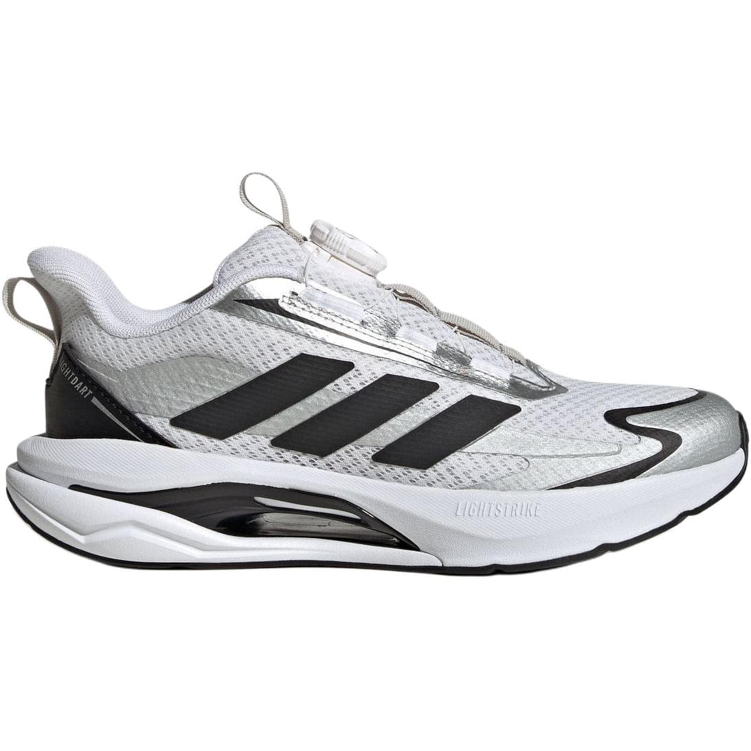 Кроссовки Adidas LIGHTDART HABU J Противоскользящие Износостойкие Беговые Кроссовки Белые Детские - изображение 2