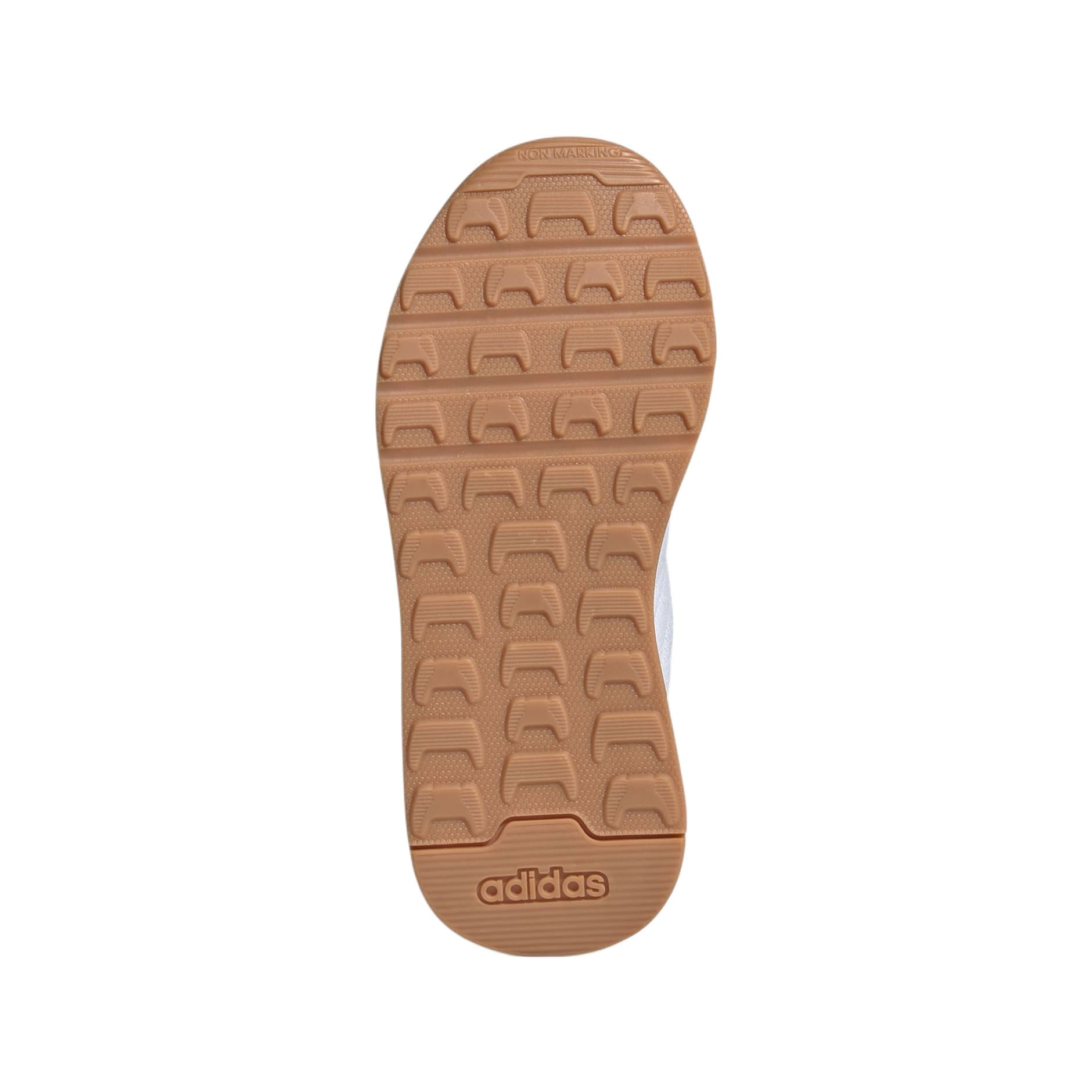 Кроссовки Adidas TENSAUR Устойчивая к истиранию Низкая Детская Скейтбординг Обувь Белый Черный Серый Малыш - изображение 6
