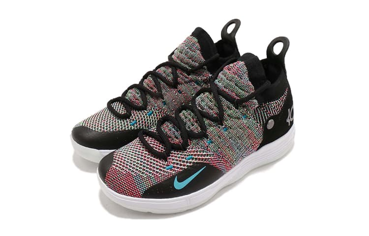 Кроссовки для баскетбола Nike KD 11 Multi-Color Flyknit - изображение 4