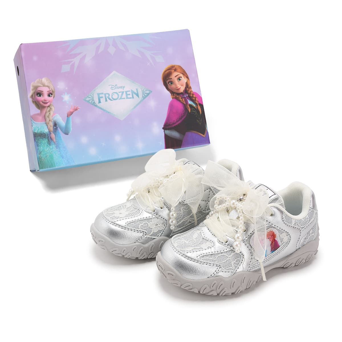Кроссовки DISNEY FROZEN Анти-КИК Амортизация Устойчивая к истиранию Низкая Повседневная Обувь для Детей - изображение 1