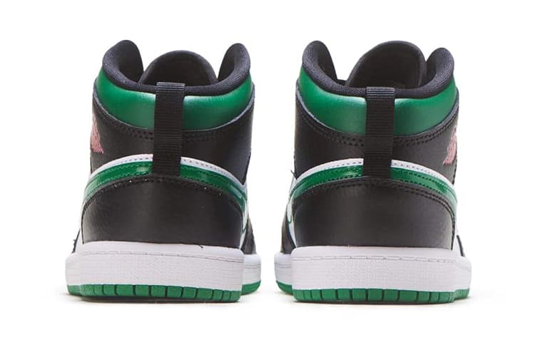 Кроссовки для баскетбола Jordan Air Jordan 1 Mid "Black Pine Green" - изображение 7
