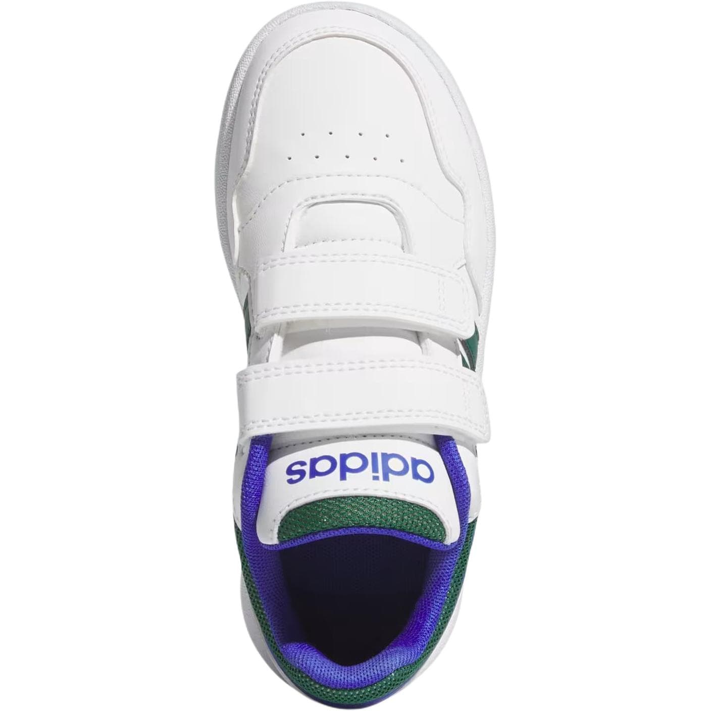 Кроссовки для баскетбола Adidas HOOPS Lifestyle Поддержка Низкие Кеды Детские Баскетбольные Кроссовки Белые Детские - изображение 4