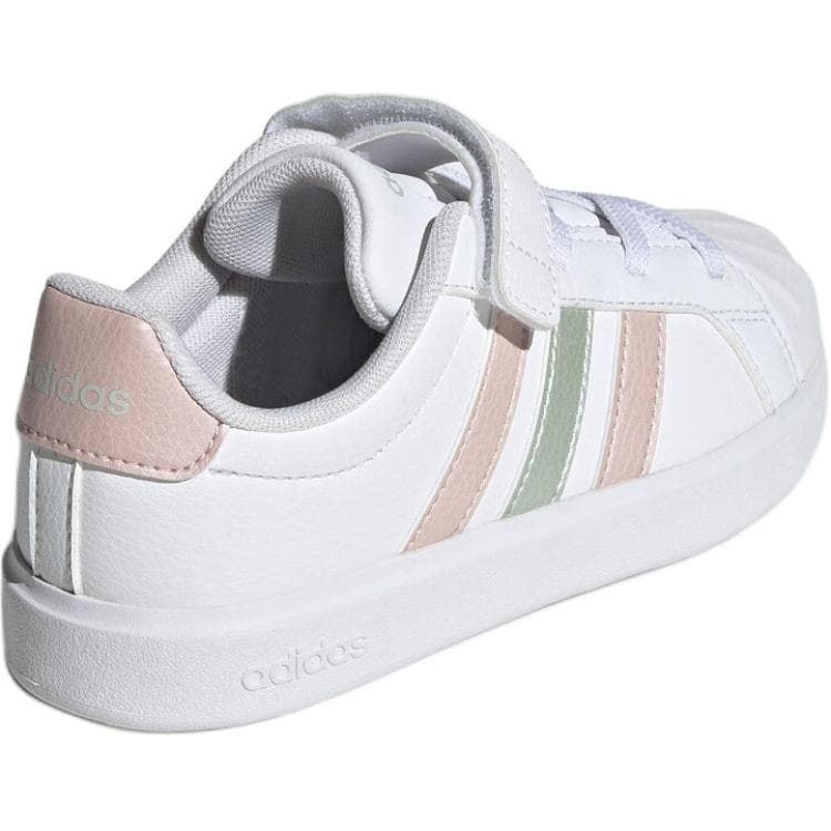 Кроссовки Adidas STREETTALK Low Топ Скейтборд Кроссовки Белые Детские - изображение 4