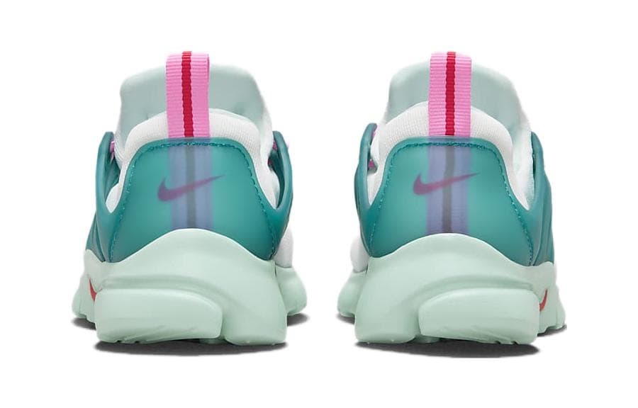 Кроссовки Nike Air Presto Устойчивые к истиранию Низкие Кроссовки для Беговых Занятий Детские Белые Зеленые для Возраста 3-7 Лет - изображение 4