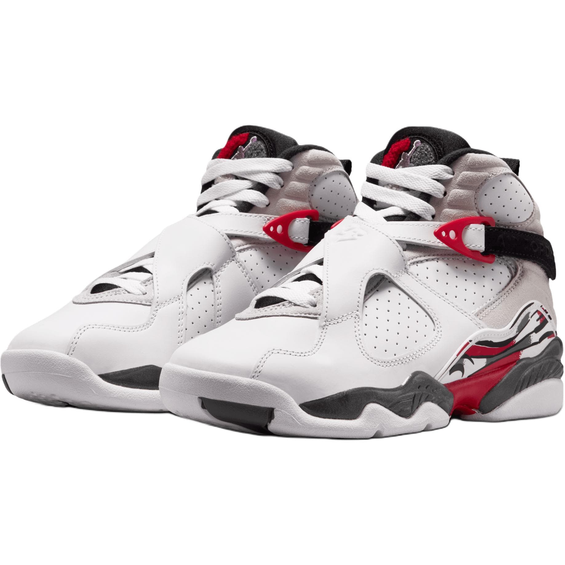Кроссовки для баскетбола Jordan Air Джордан 8 High Топ Детские Баскетбольные Кроссовки Белые Малыш - изображение 3