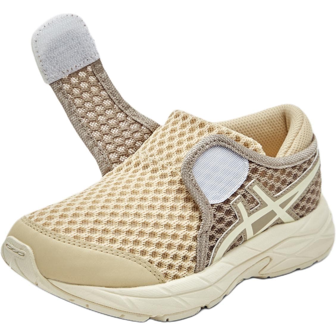 Кроссовки ASICS Contend Low Топ Беговые кроссовки Хаки Детский - изображение 2