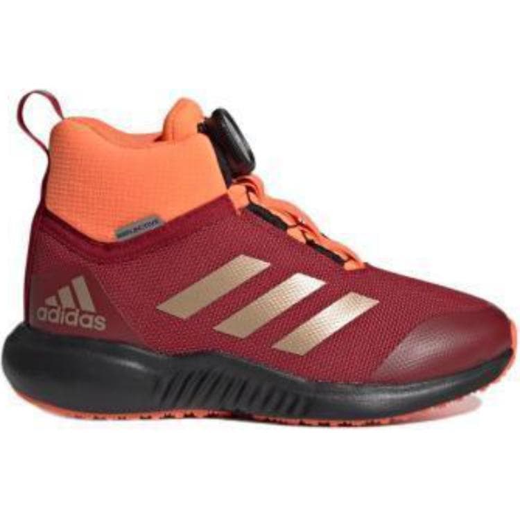 Кроссовки Adidas Fortatrail противоскользящие устойчивые к истиранию высокие детские повседневные кроссовки красный оранжевый - изображение 2