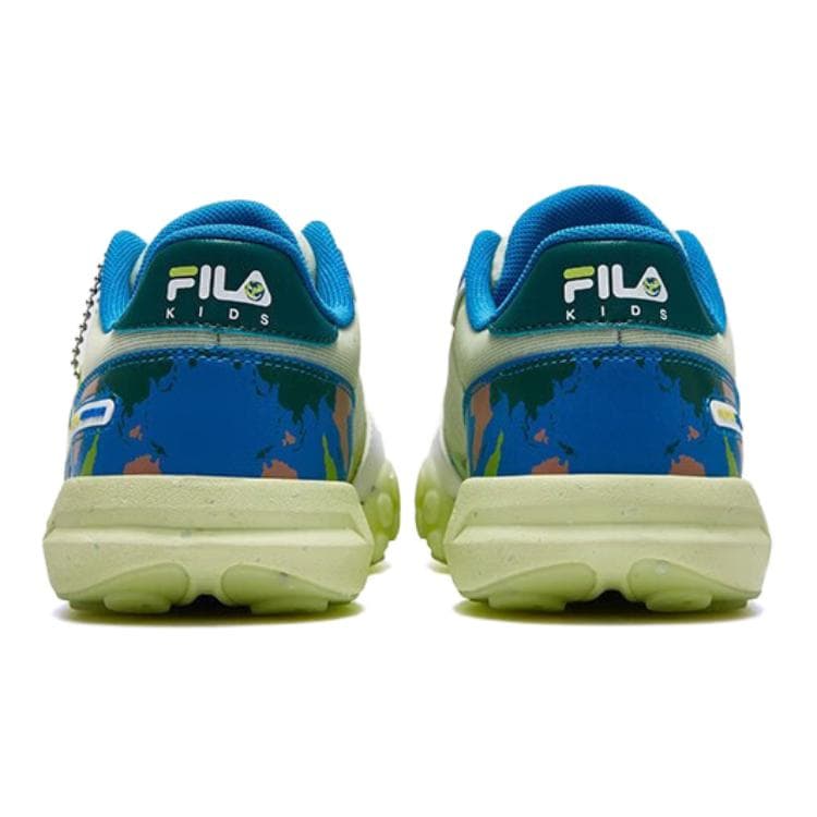 Кроссовки FILA KIDS Комфортные и Дышащие Противоскользящие Анти-КИК Низкие Кроссовки для Беговых Занятий для Подростков Циановые - изображение 5