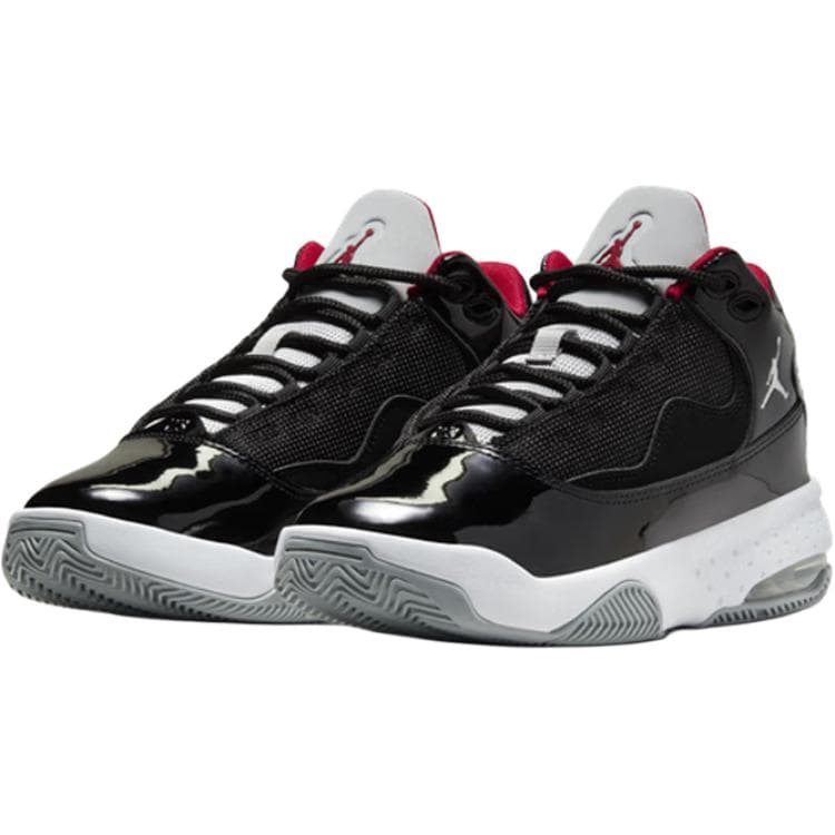 Кроссовки для баскетбола Jordan Max AURA 2 MID Топ Баскетбольные кроссовки Черный Унисекс - изображение 2
