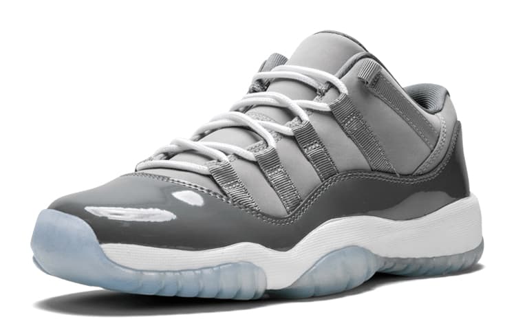 Кроссовки для баскетбола Jordan Air Jordan 11 Retro Low Cool Grey GS - изображение 5