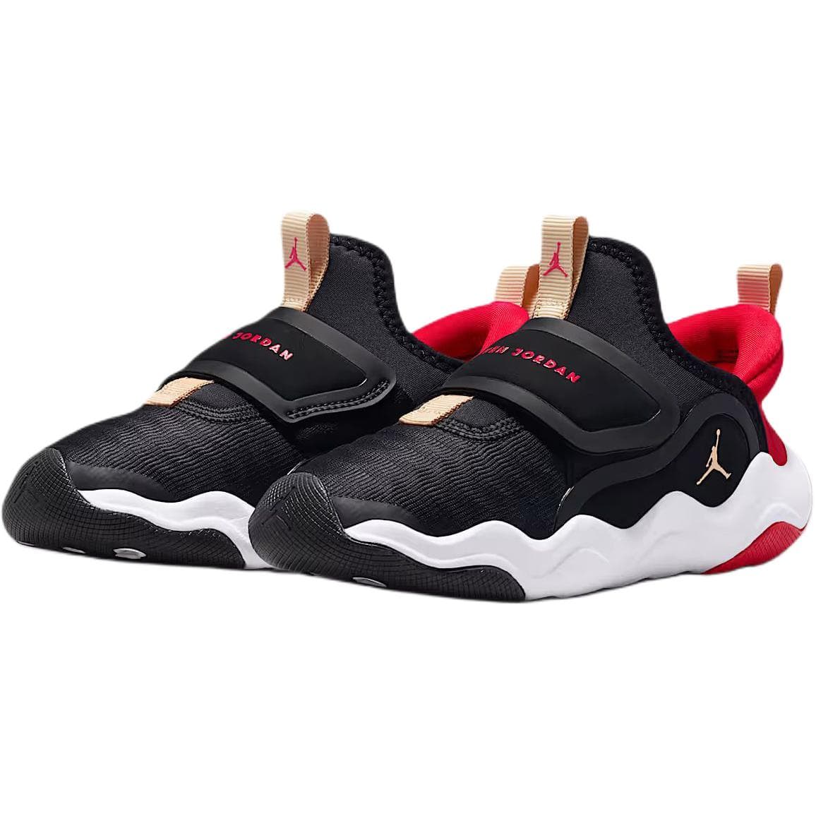 Кроссовки Jordan 23 7,2 Устойчивые к истиранию Низкие Детские Лайфстайл Кроссовки Черные Красные Для детей 3-7 лет - изображение 4